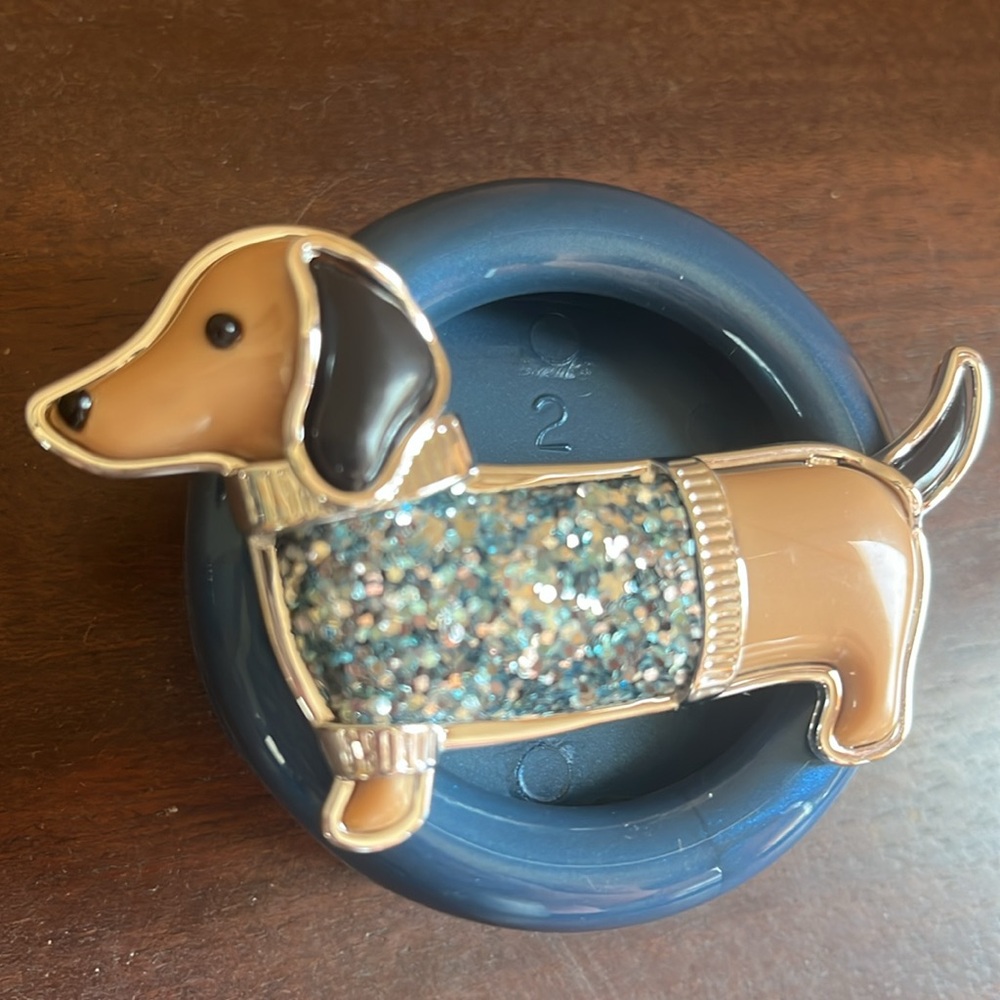 Dachshund visor car clip Bath & Body Works
